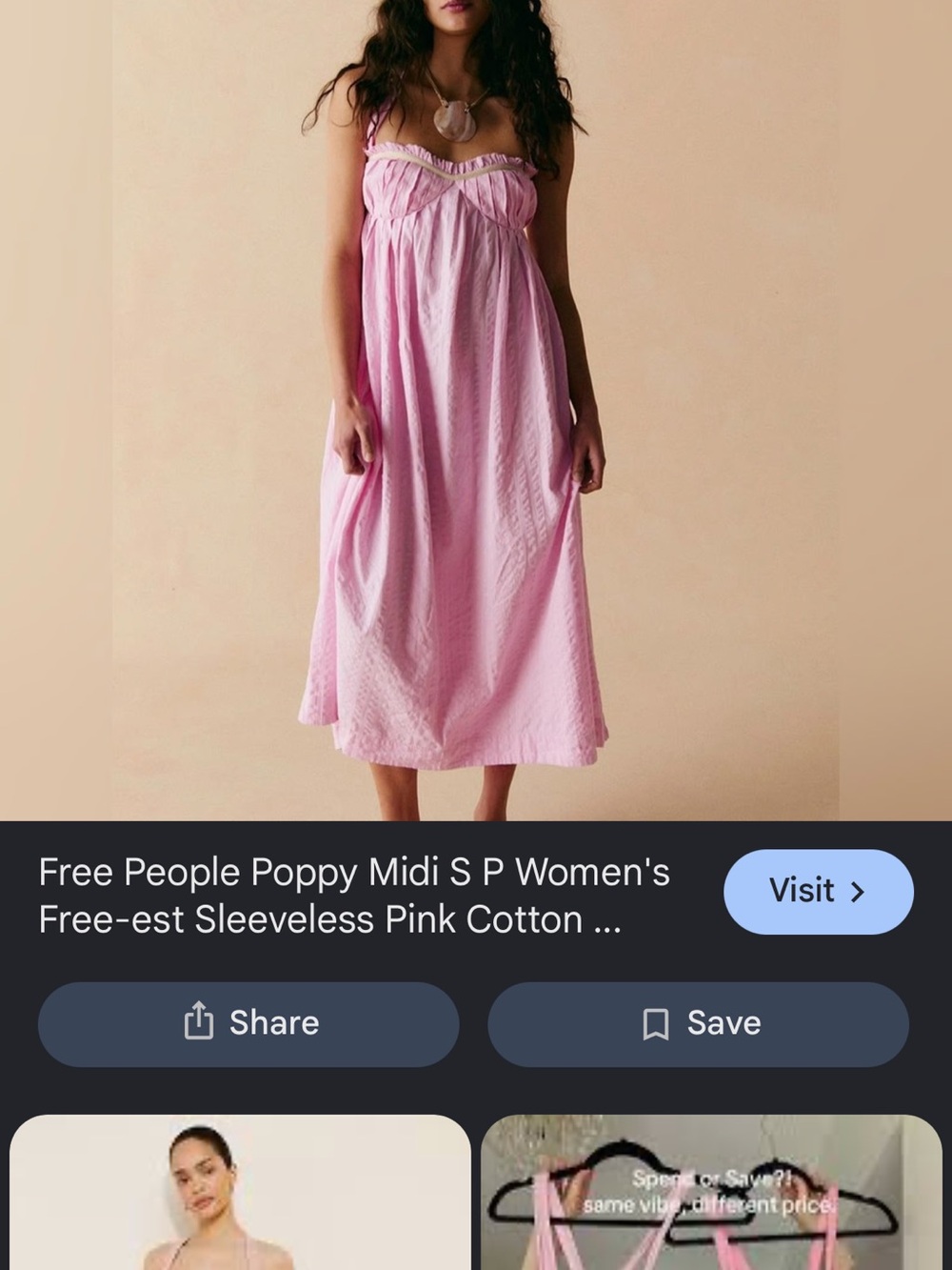 Free People Poppy Midi Dress